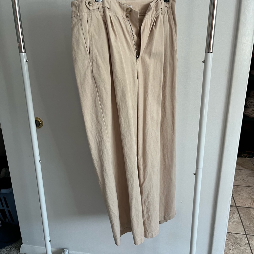 Madewell Harlow pants, cream color, 6p